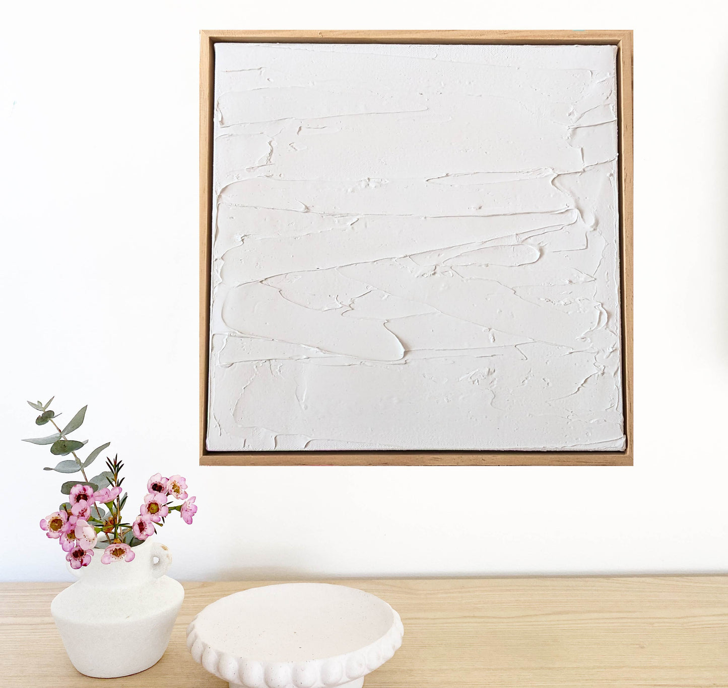 White Textured