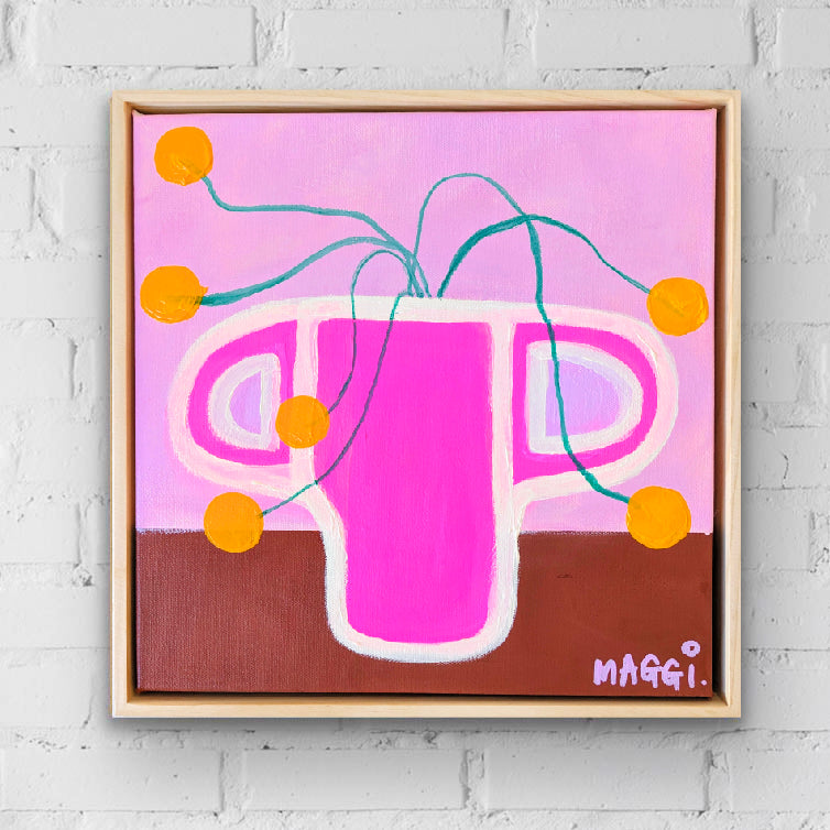 Wonky Pink Vessel