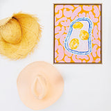 Wonky Plate With Lemons