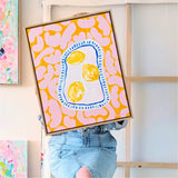 Wonky Plate With Lemons