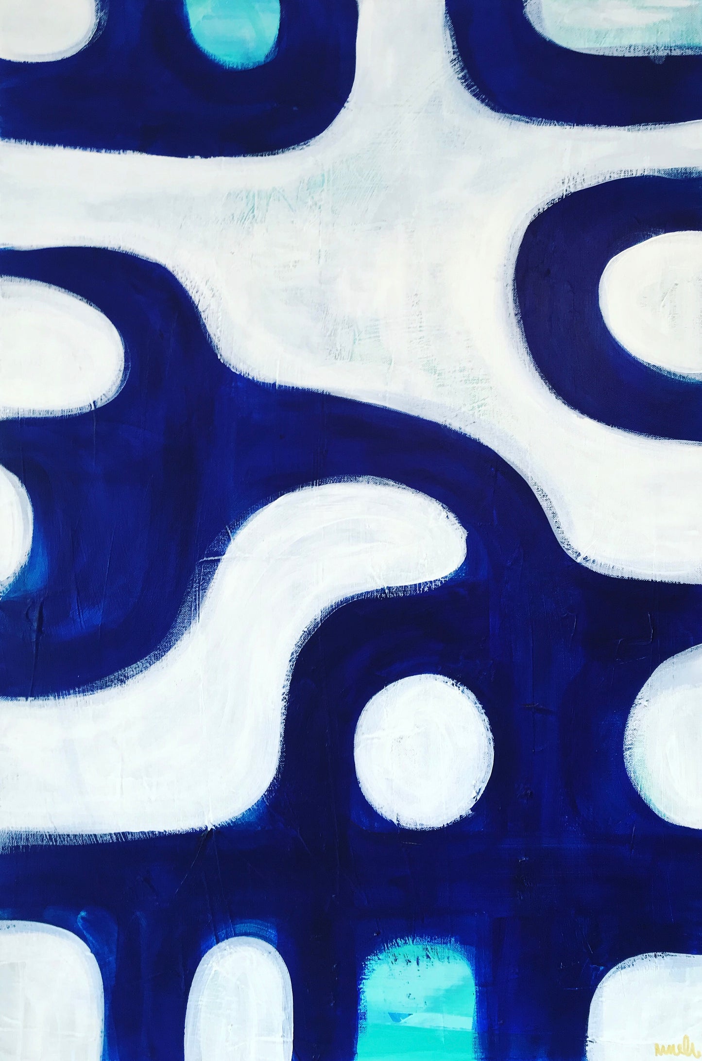 Connected in Blue
