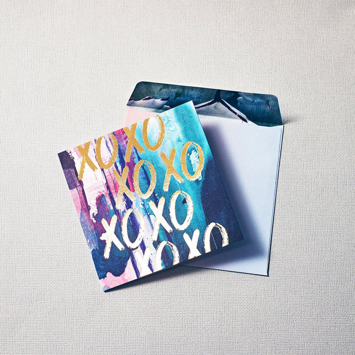 Greeting Card & Envelope Set | XOXO