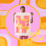 PRE ORDER | HERE COMES THE SUN ART TEA TOWEL