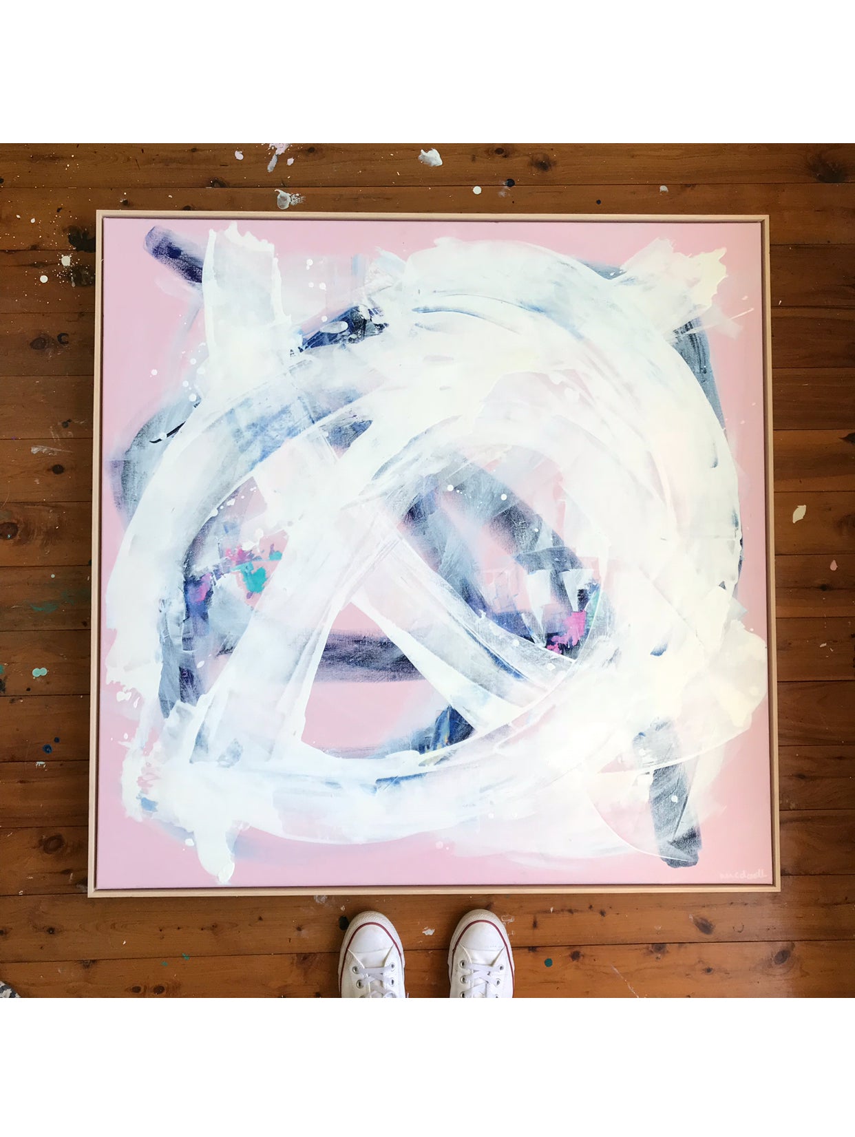 The Blush I | Framed