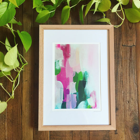 Framed "Autumn Garden" Fine Art Print