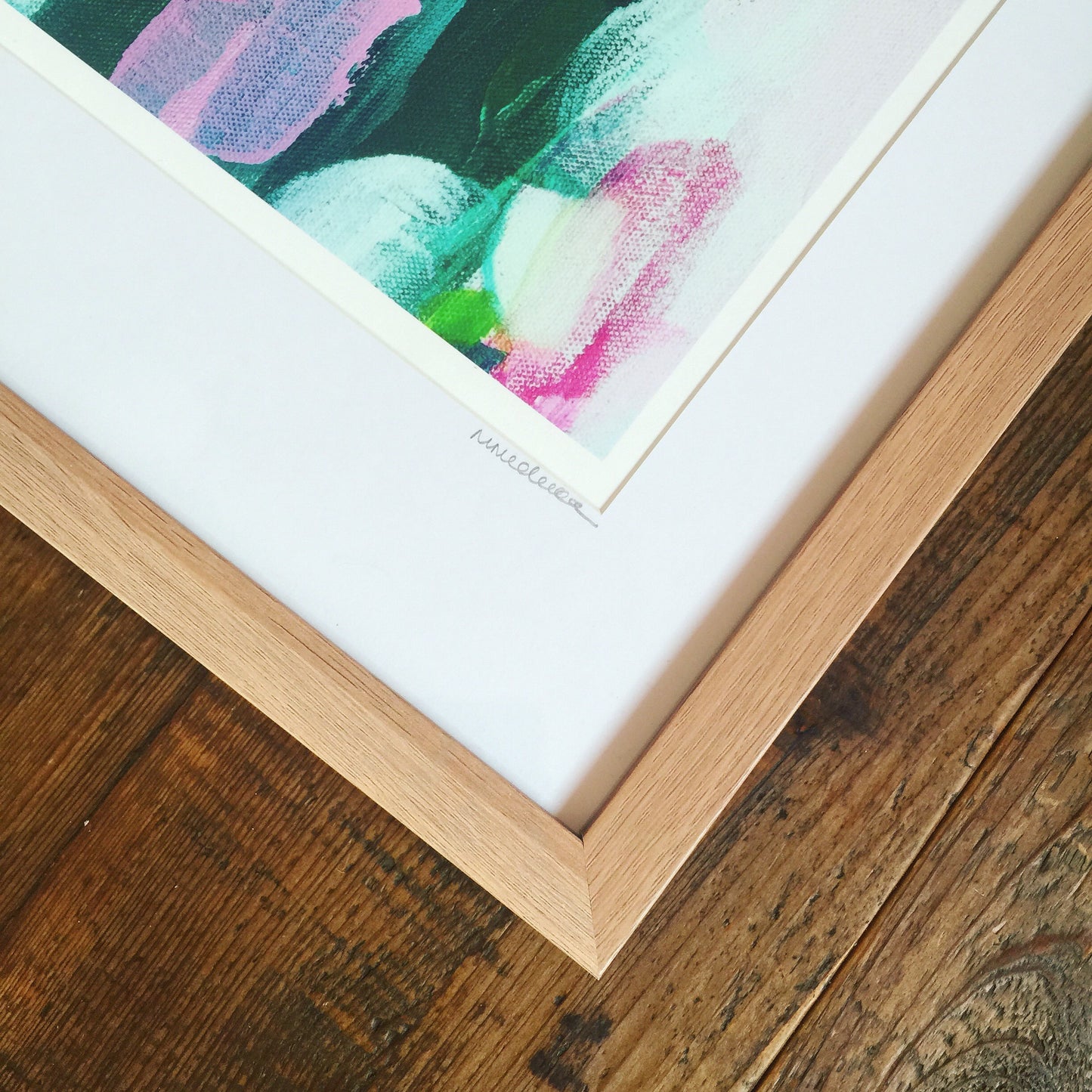 Framed "Autumn Garden" Fine Art Print