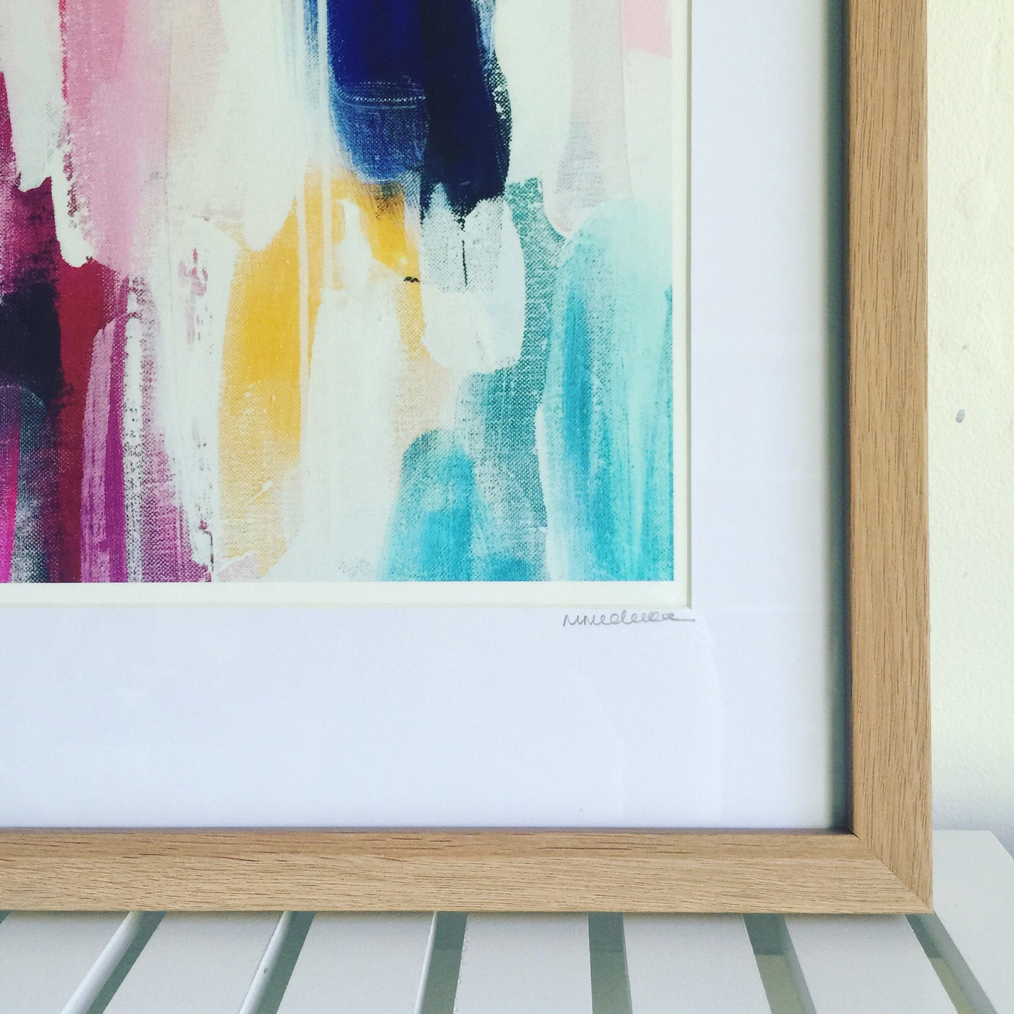 Framed"Winter Garden" Fine Art Print