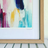 Framed"Winter Garden" Fine Art Print