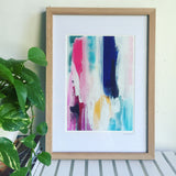 Framed"Winter Garden" Fine Art Print