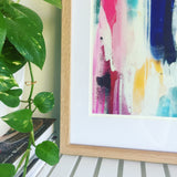 Framed"Winter Garden" Fine Art Print