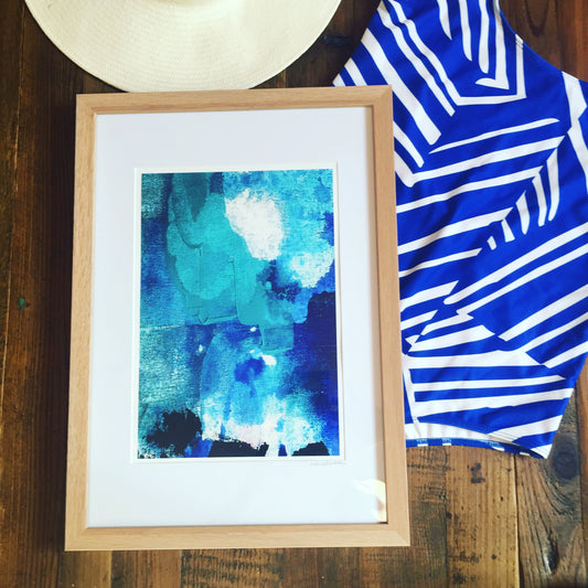 Framed"Shelly Beach II" Fine Art Print