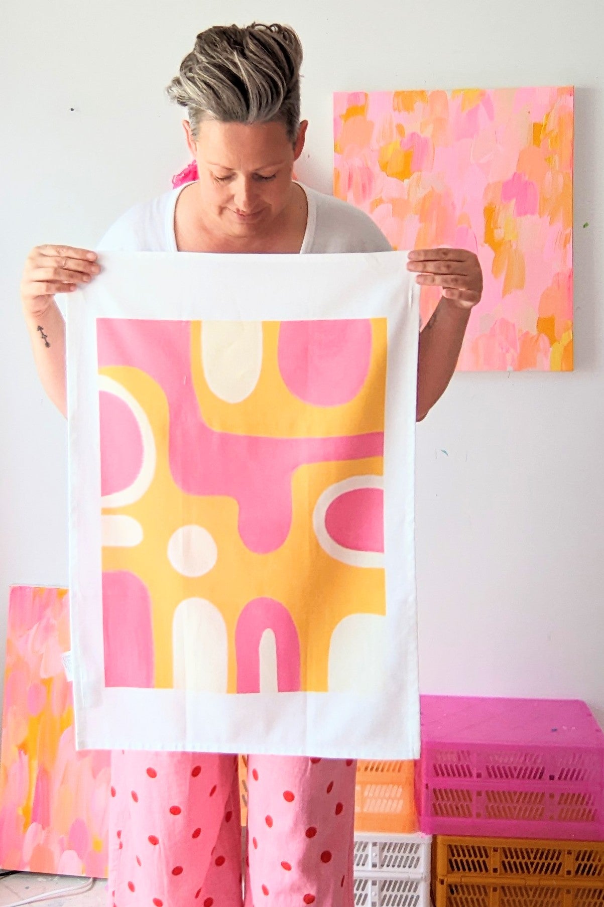 PRE ORDER | ART TEA TOWEL SET