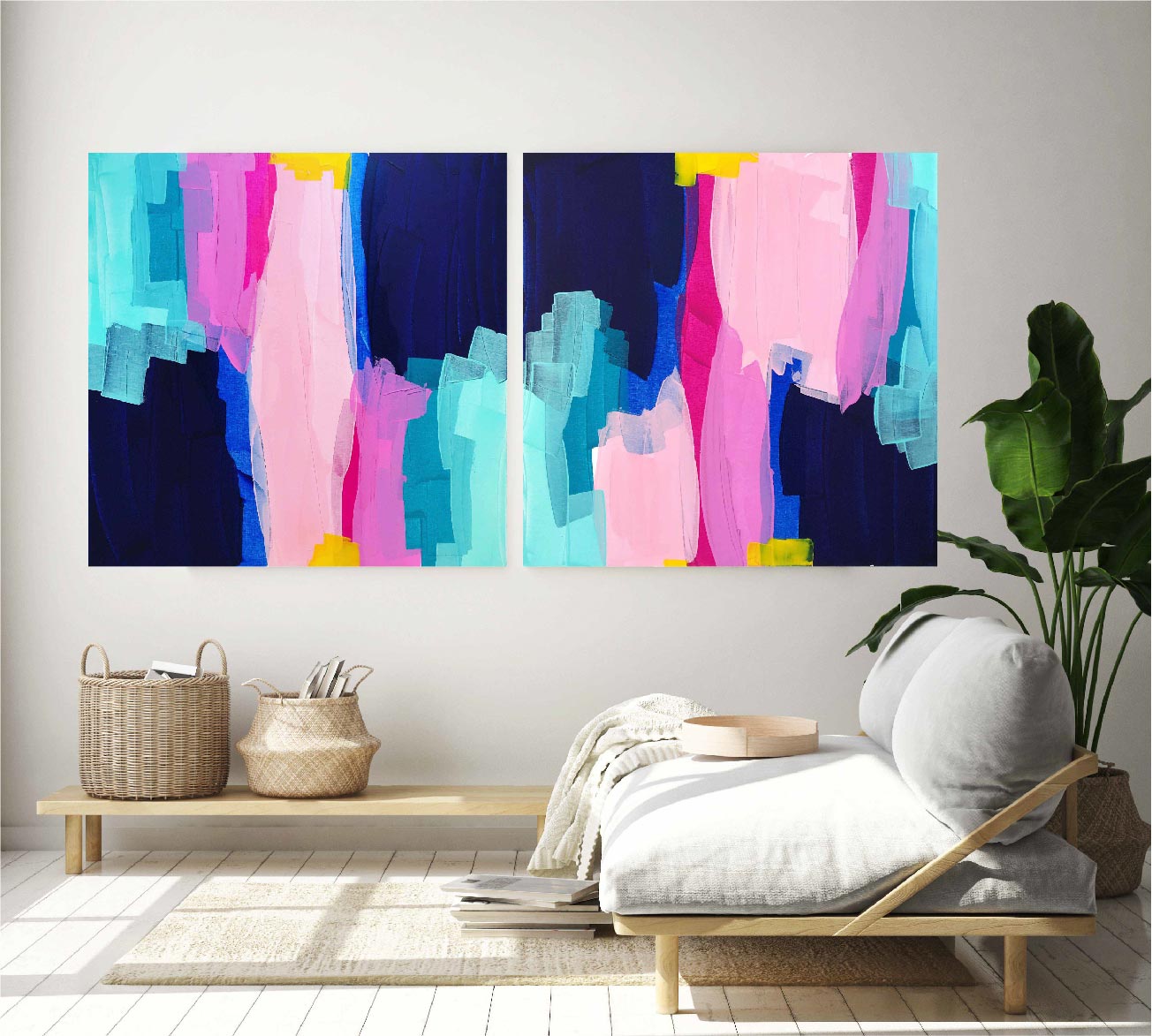 This Beautiful Life Diptych