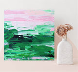 Green Hills & Pink Skies