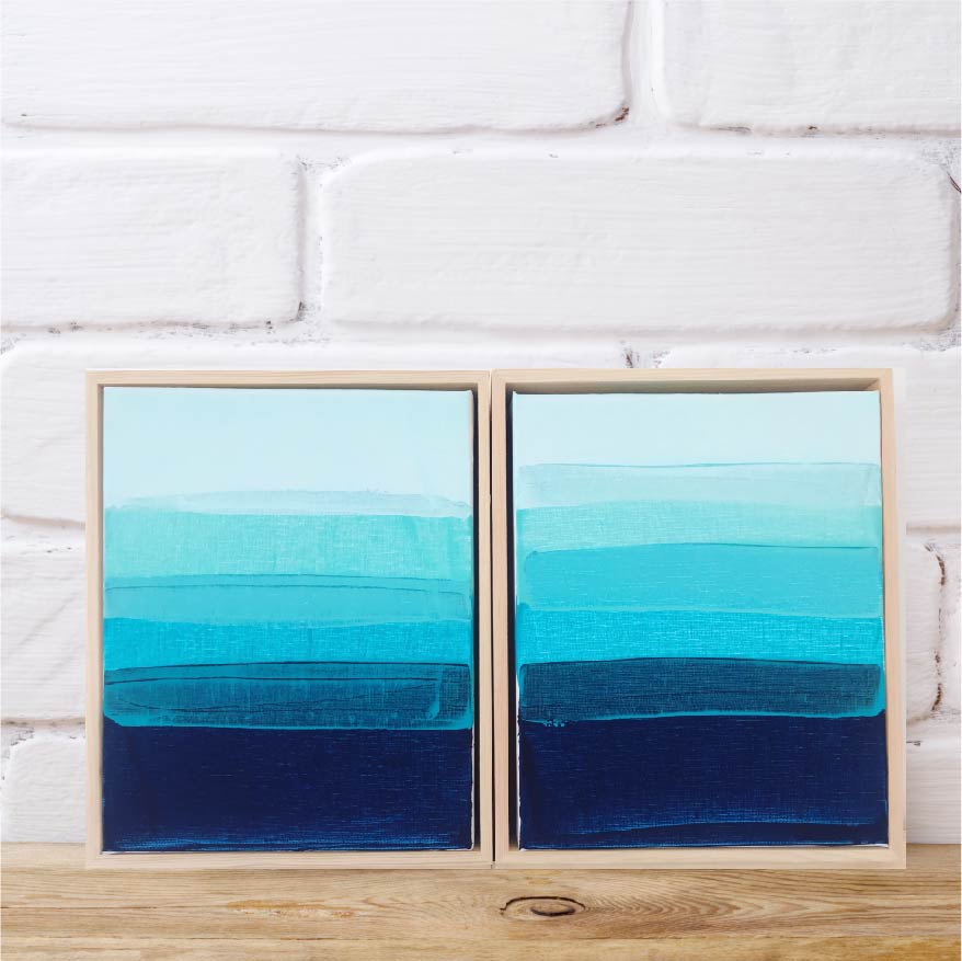 South Cronulla Sunset | Set of 2 | FRAMED