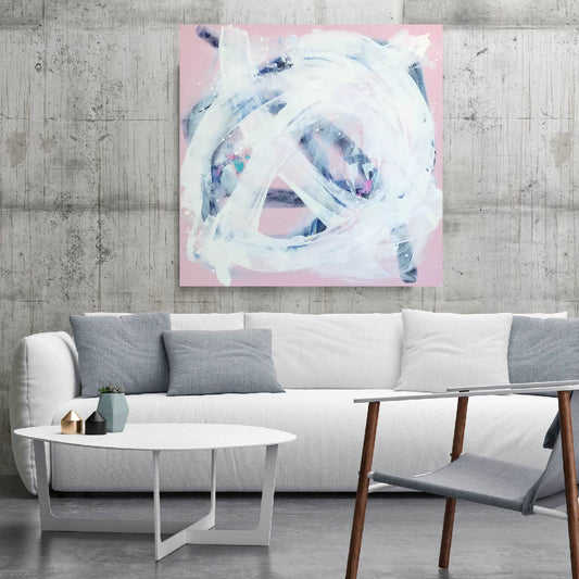 The Blush I | Framed